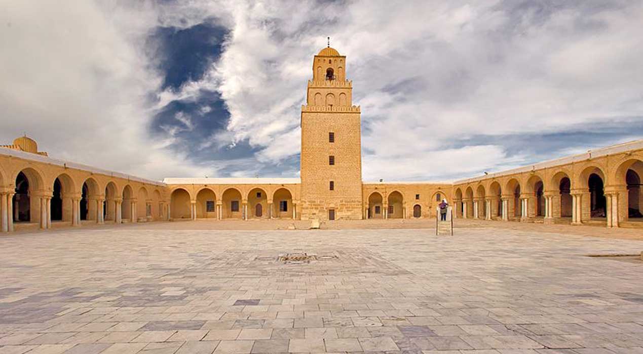 Paysage de Kairouan, Tunisie