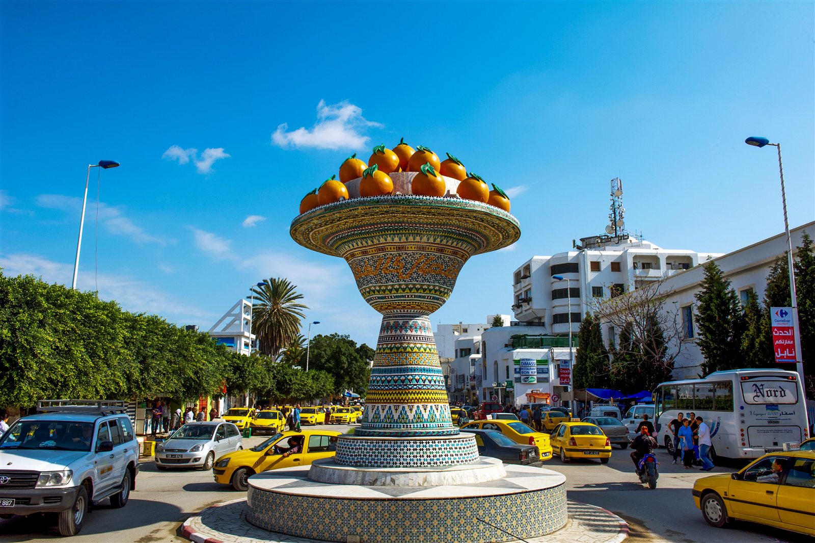 Paysage de Nabeul, Tunisie